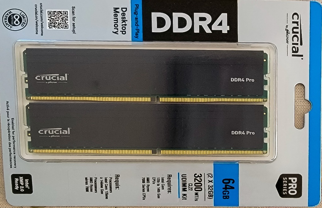 CP2K32G4DFRA32A [デスクトップ用 / DDR4 SDRAM（288pin） 64GB(32GB