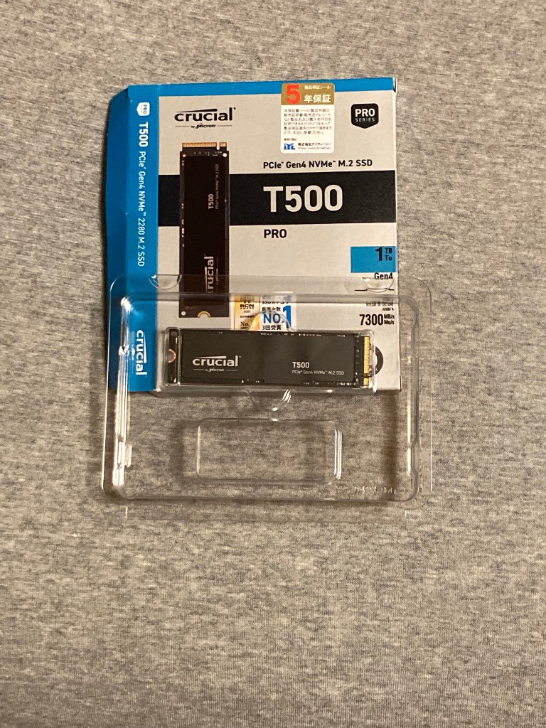 T500 CT1000T500SSD8JP [M.2 NVMe 内蔵SSD / 1TB PCIe Gen4x4