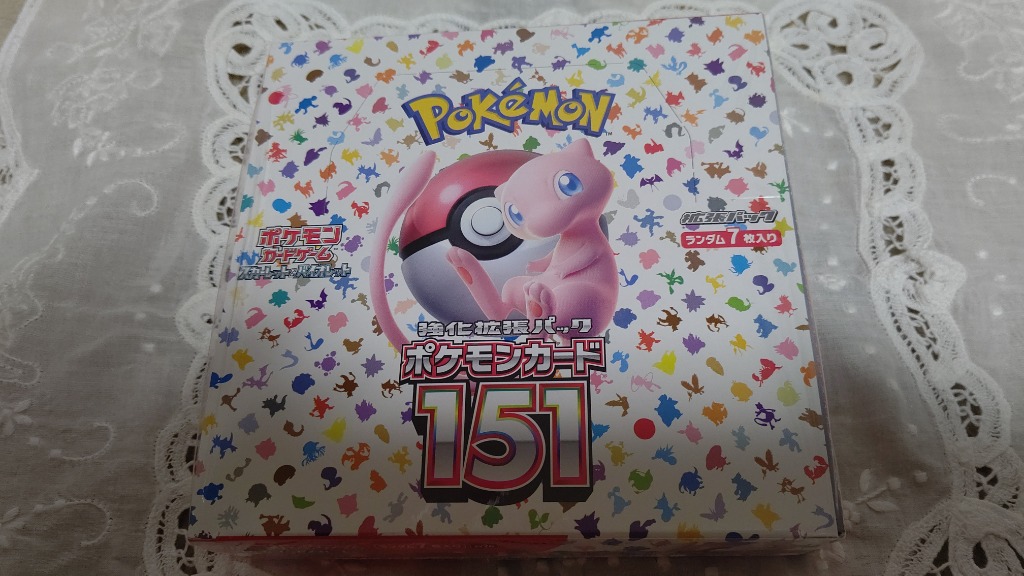 ポケモンカードゲーム ポケモンカード151 BOX シュリンク付き 新品 未