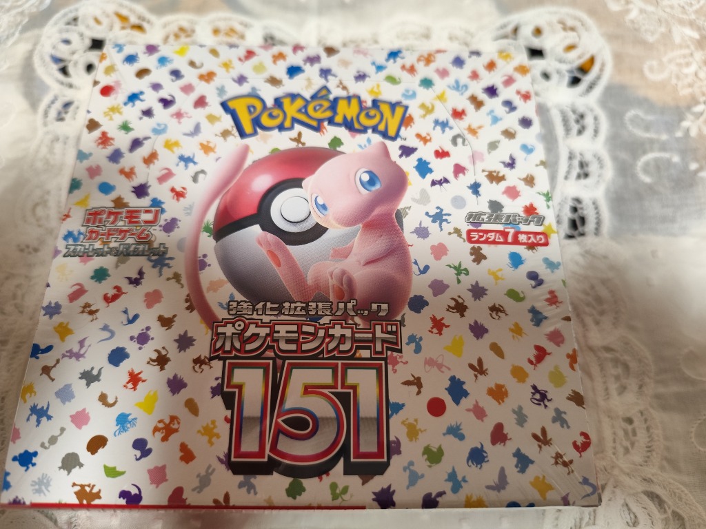 ポケモンカードゲーム ポケモンカード151 BOX シュリンク付き 新品 未