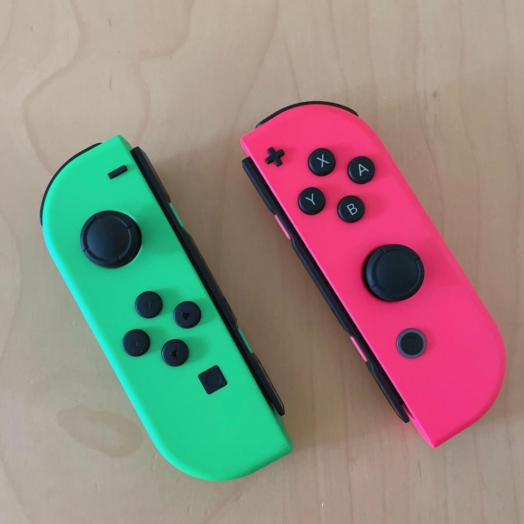Nintendo Switch Joy-Con(L) ネオングリーン/(R) ネオンピンク