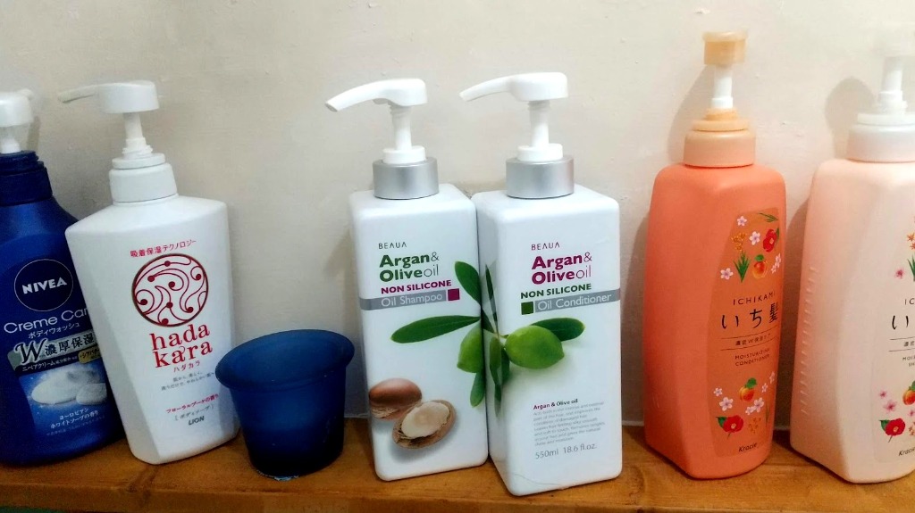 熊野油脂 アルガン&オリーブ オイルシャンプー＋コンディショナー