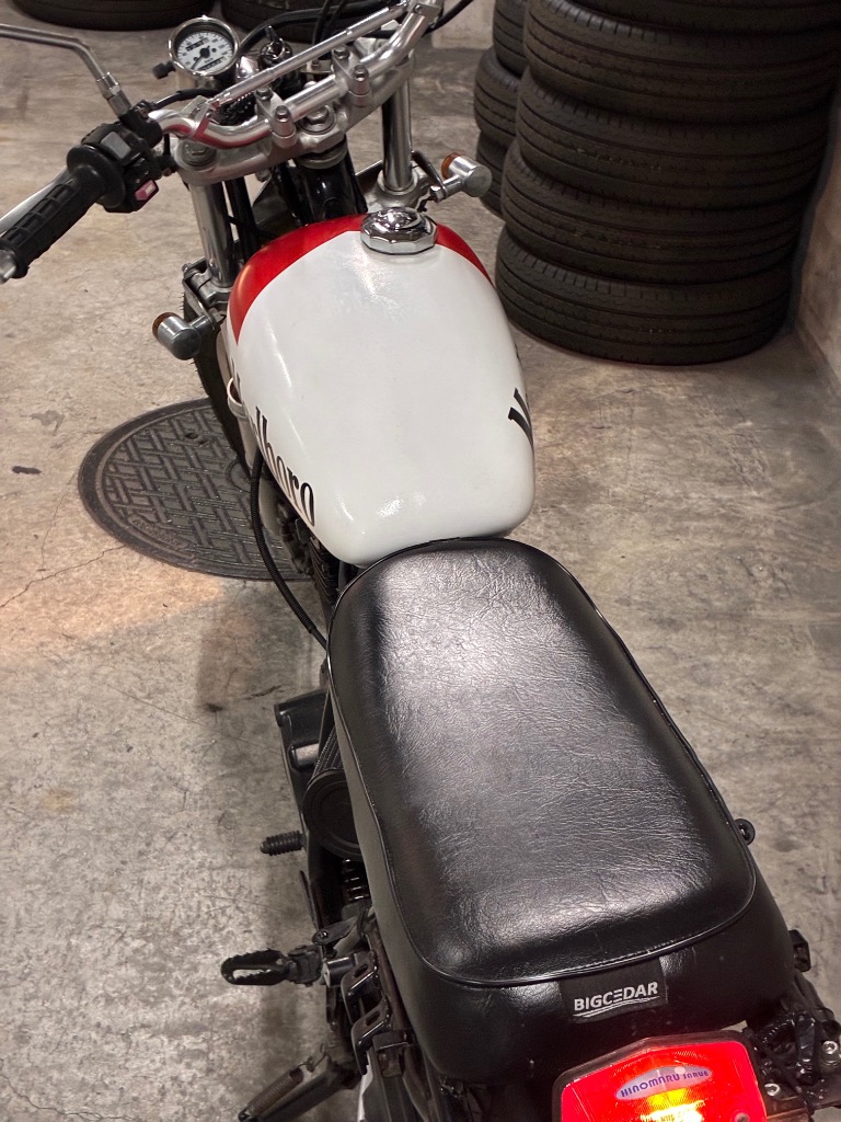 BIG CEDAR ビッグシーダー ロングピーナッツアルミタンク＆シート