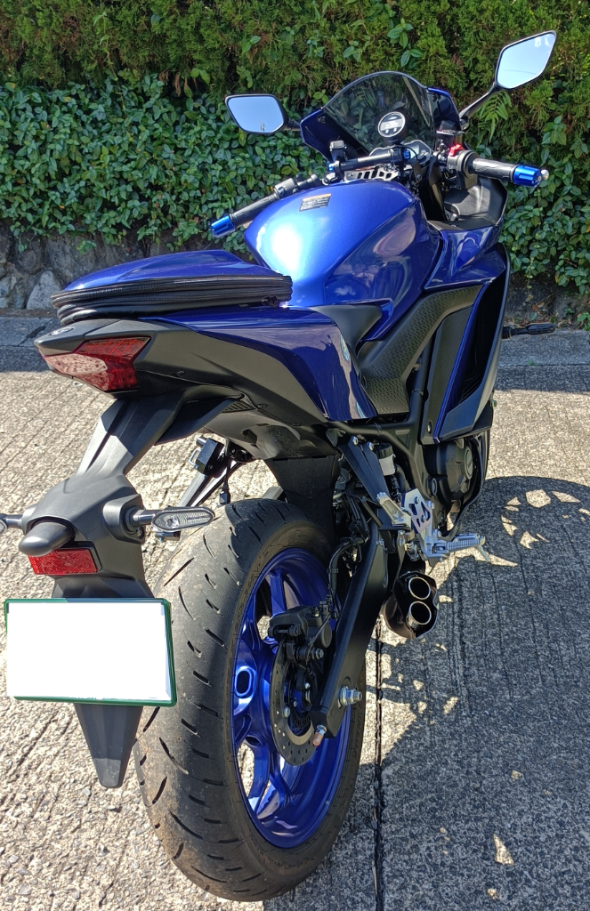 PRUNUS（プラナス） スリップオンマフラー YZF-R25 YZF-R3 MT-25 MT-03