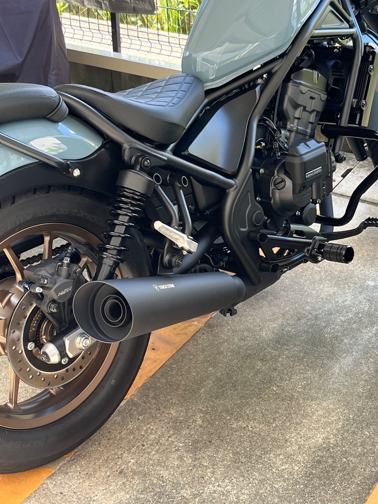 TRICK STAR（トリックスター） 政府認証スリップオンマフラー Rebel250