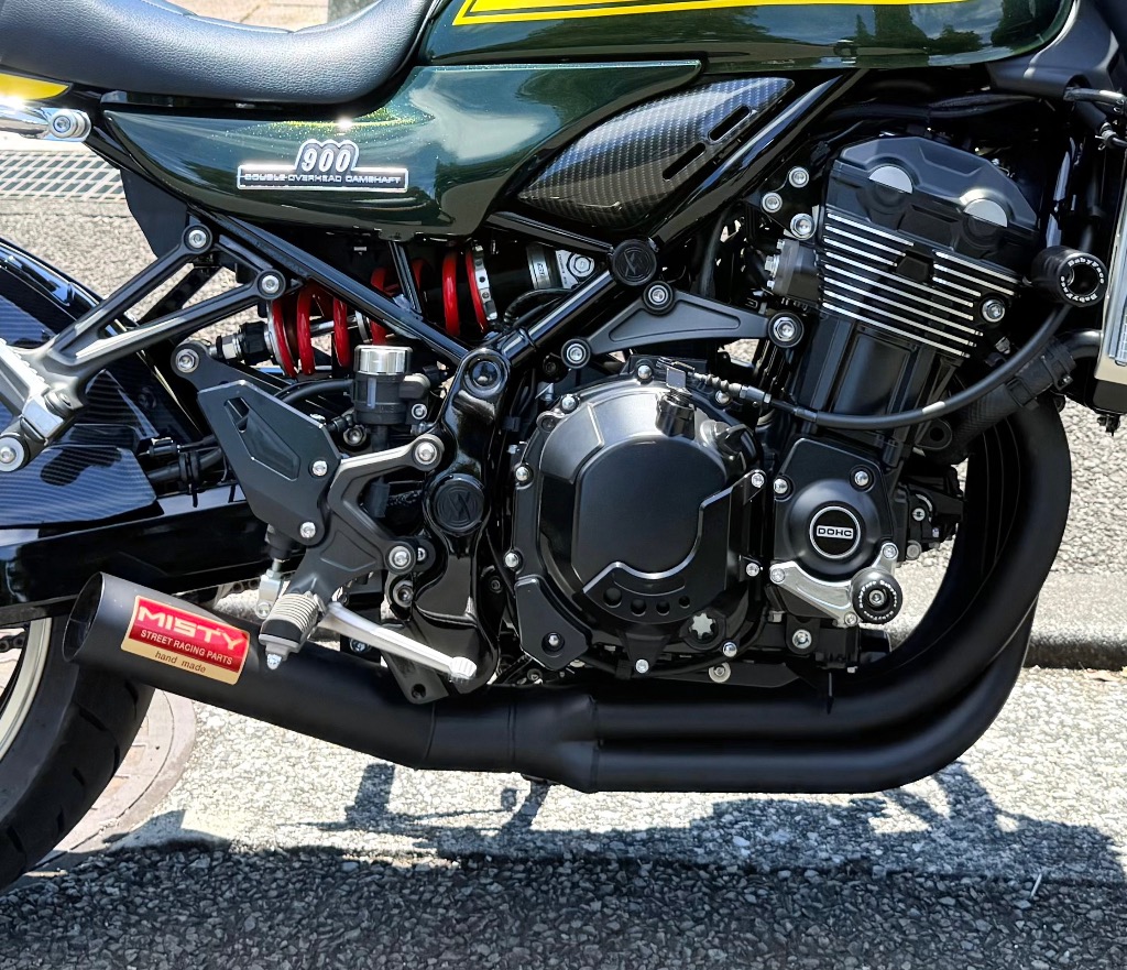 ミスティ MISTY Z900RS MISTY金太郎マフラー〈BK〉 KAWASAKI カワサキ