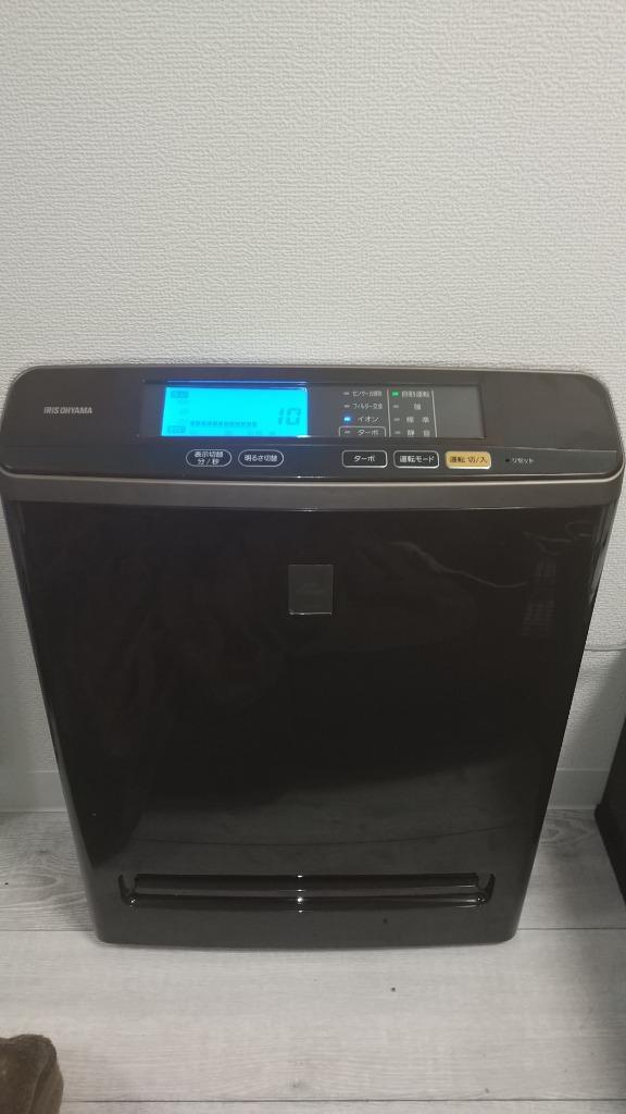 IRIS OHYAMA モニター付き空気清浄 RMDK-40-BR ブラウン 空気清浄機