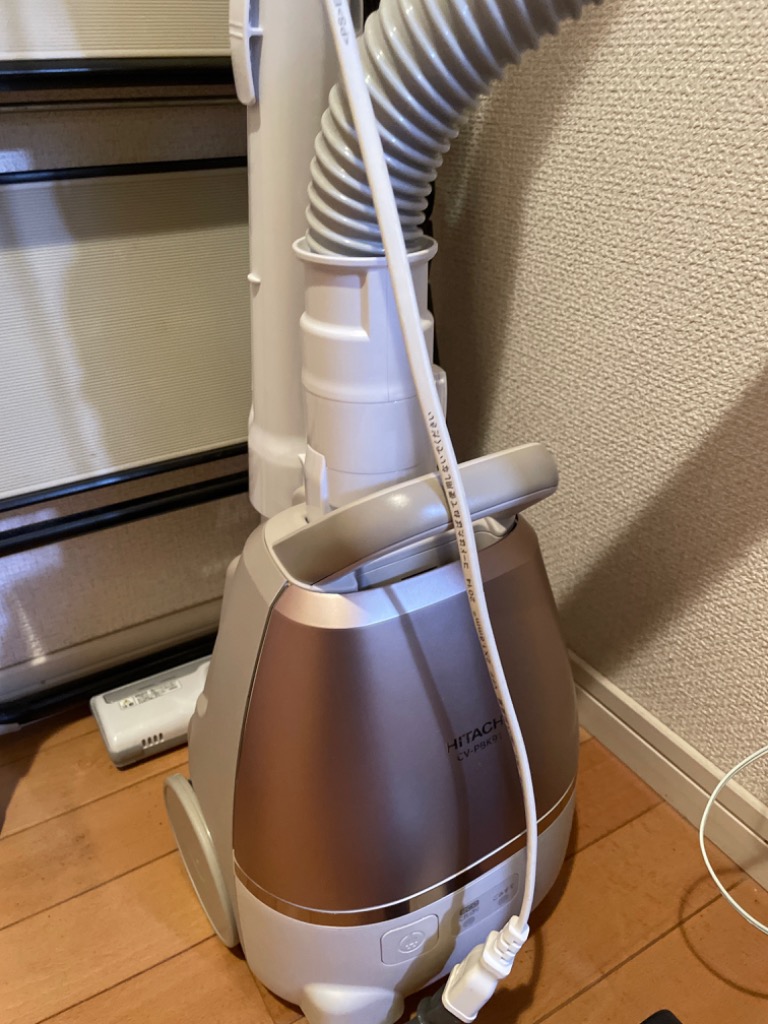 日立（HITACHI） 紙パック式掃除機 シャンパンゴールド [紙パック式