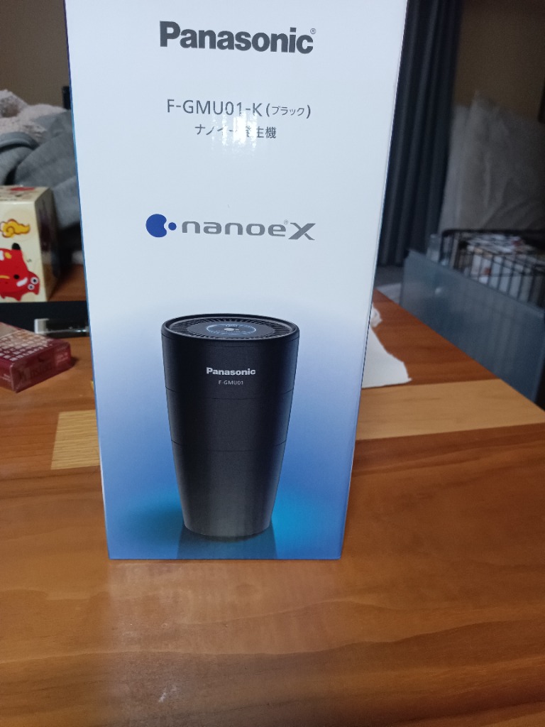 F-GMU01-K パナソニック ナノイー発生機 ブラック 「ナノイーX 4.8兆