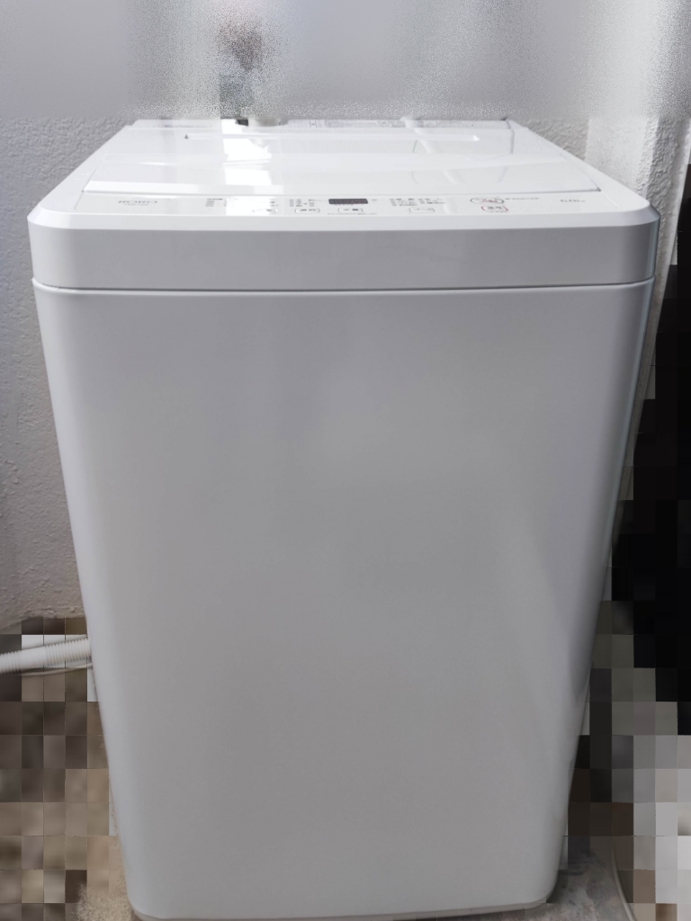 ヤマダオリジナル 全自動洗濯機 洗濯：6.0kg 幅56.5cm 一人暮し向け