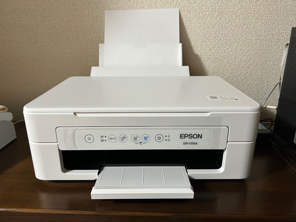 EPSON EW-056A A4カラーインクジェット複合機 ホワイト : ヤマダデンキ