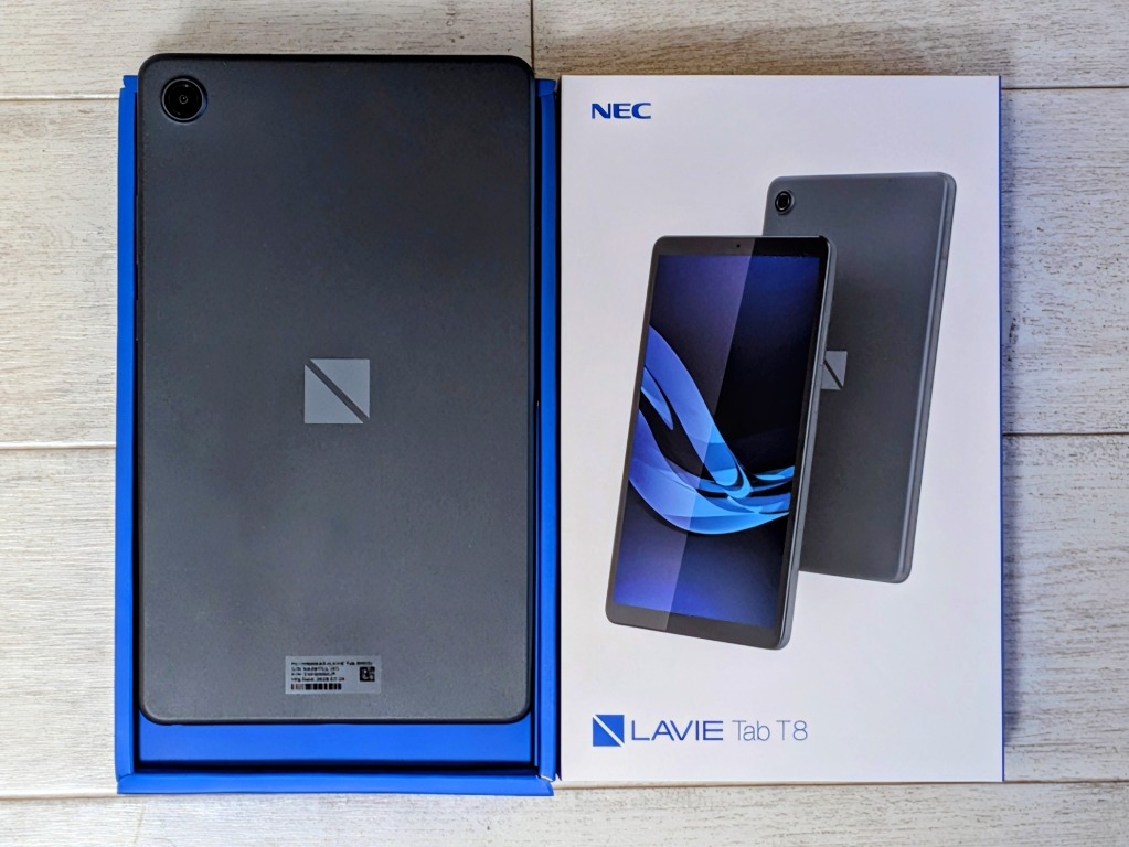 NEC LAVIE Tab T8 T0855/KAS 8.7インチ メモリー4GB ストレージ128GB