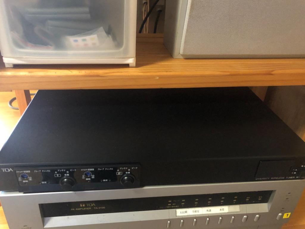 TOA ワイヤレスチューナー/ダイバシティ / 2ch用 WT-1822 : ヨコプロ