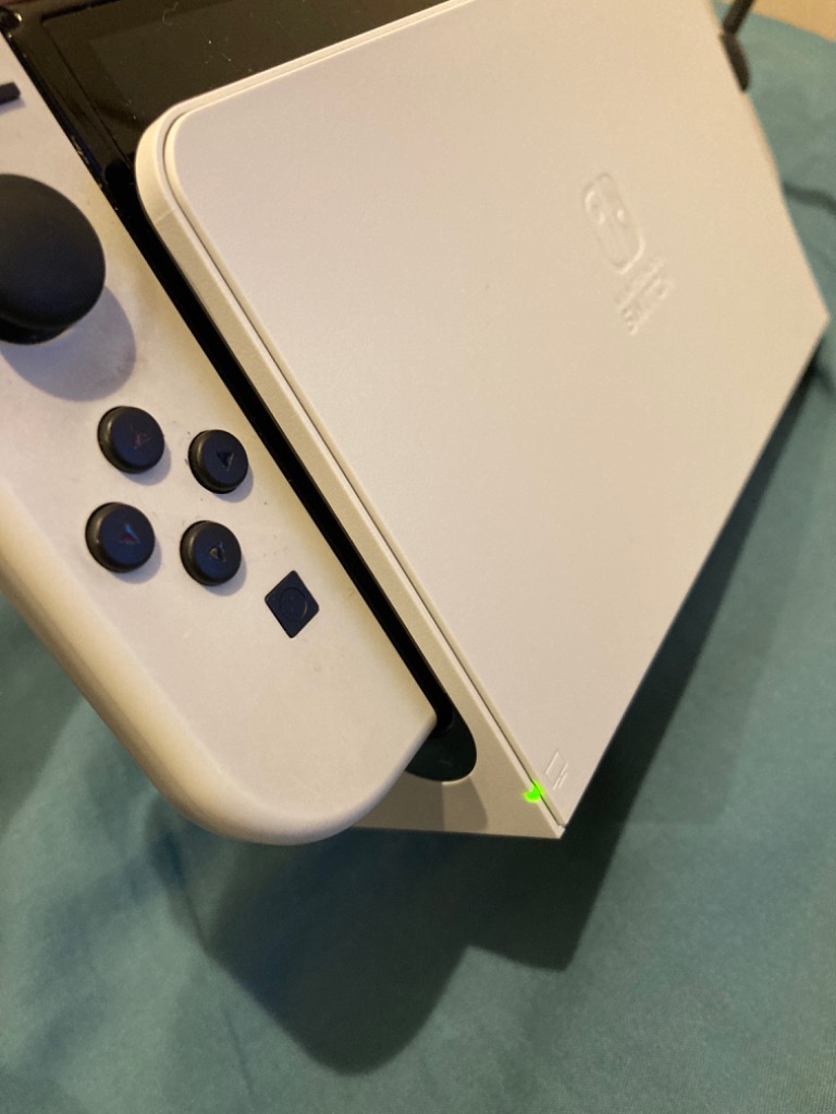 Nintendo Switch 有機ELモデル ドックセット ホワイト 有線LAN 純正品