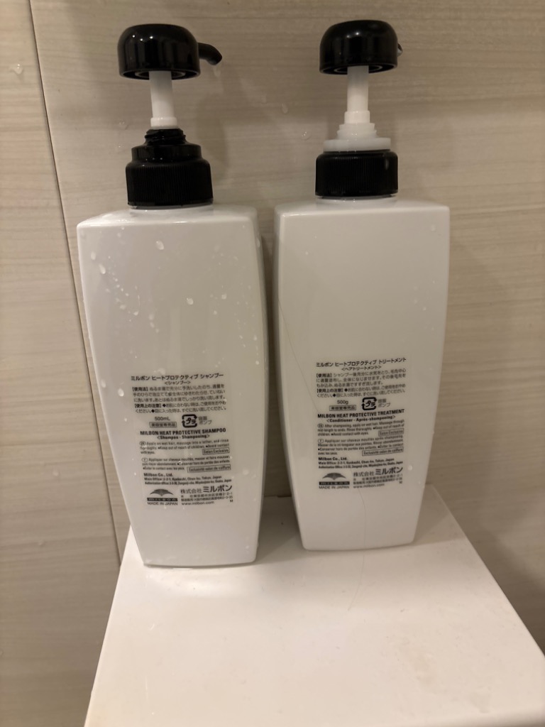 セット品】ミルボン ヒートプロテクティブ シャンプー &トリートメント