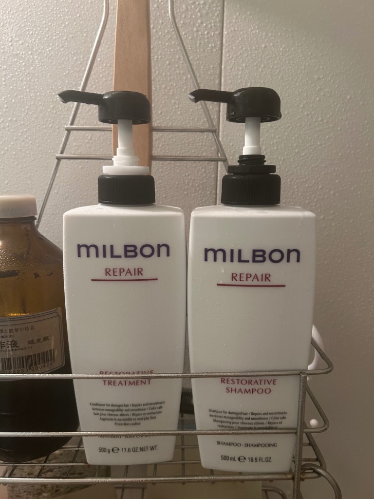 セット品】ミルボン リストラティブ シャンプー & トリートメント