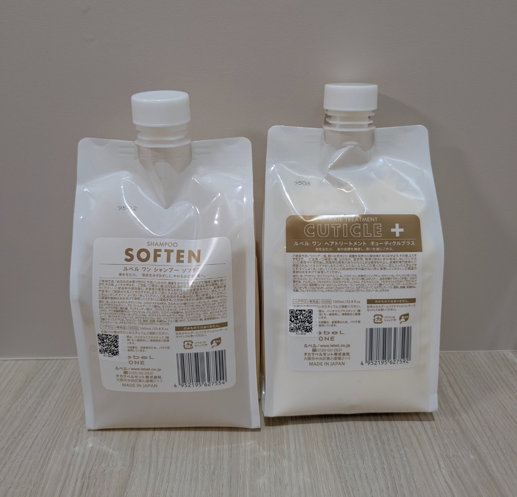 セット品】ルベル ワン シャンプー ソフテン ＆ キューティクル プラス