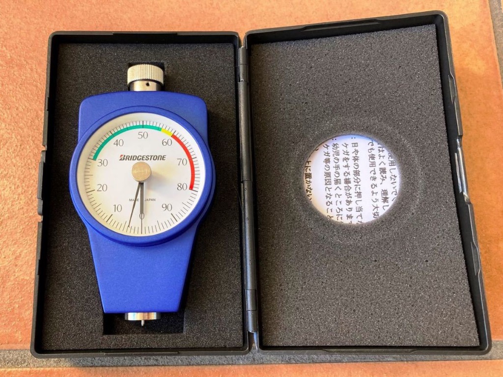 BRIDGESTONE（ブリヂストン） Pタイヤ硬度計 置針型 送料無料