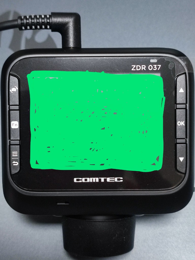 コムテック ZDR037（全周囲360°＆リアカメラドライブレコーダー