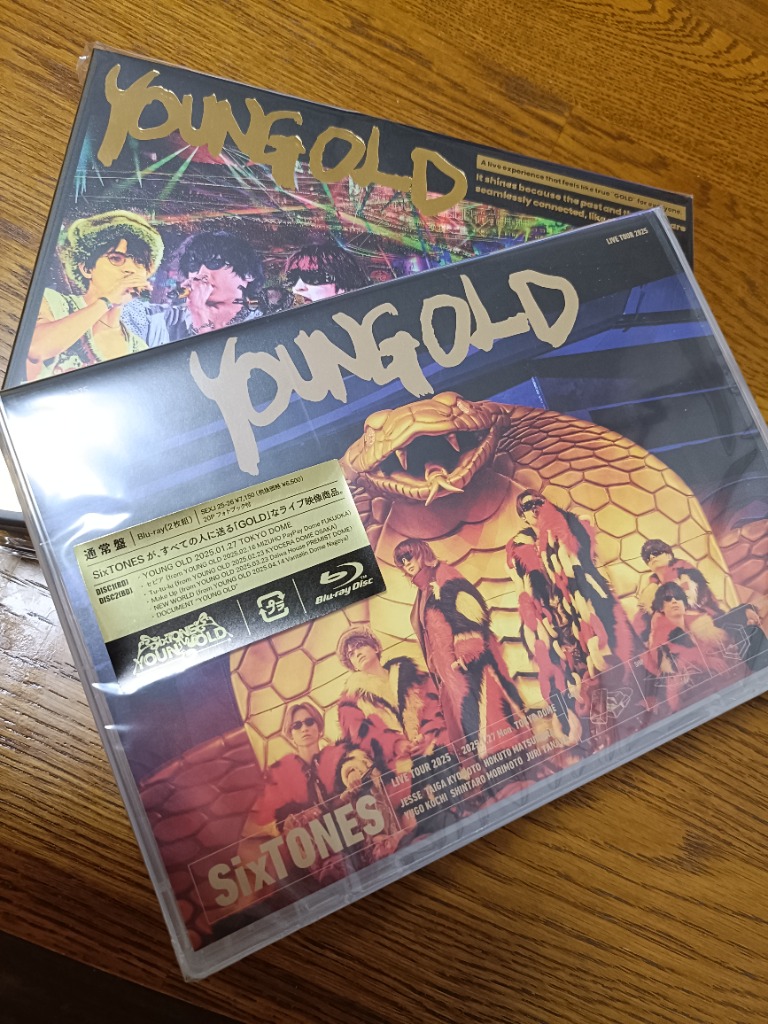 ○(Blu-rayセット) 初回盤+通常盤セット SixTONES 2Blu-ray+2CD/YOUNG