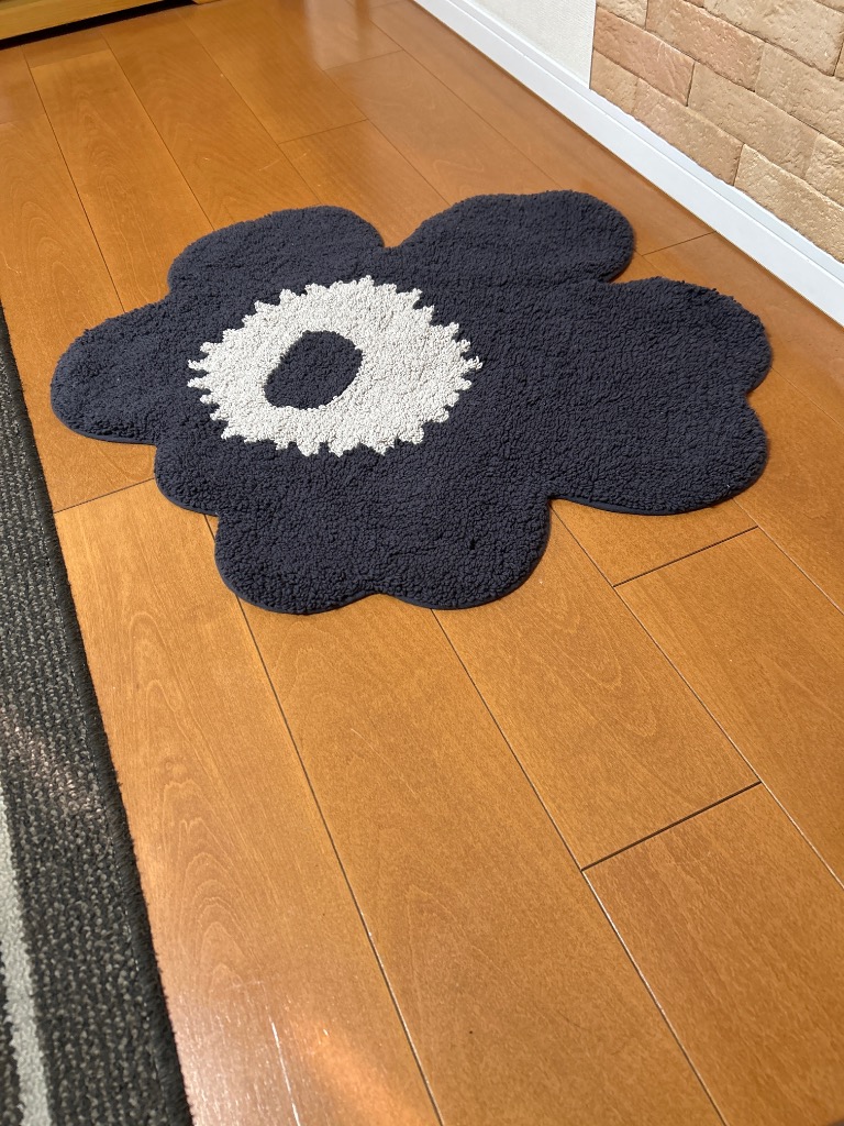 marimekko（マリメッコ） バスマット 玄関マット ミニラグ 73×74cm