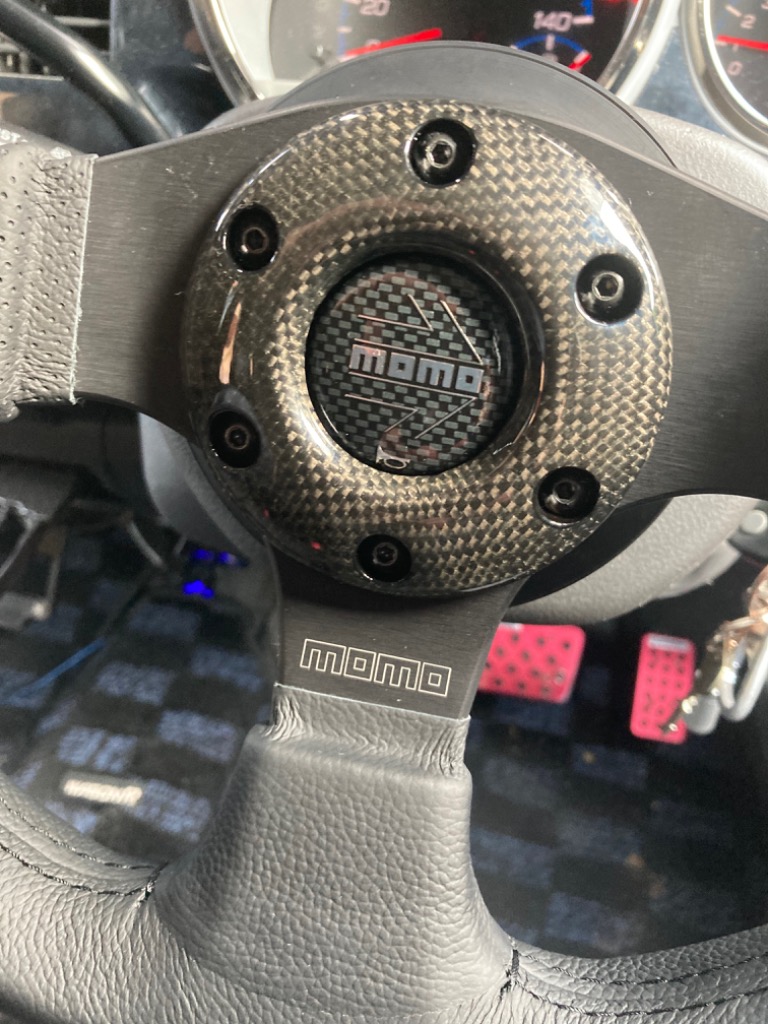 MOMO（モモ） 正規品 ステアリング JET ジェットブラック 32パイ J-1