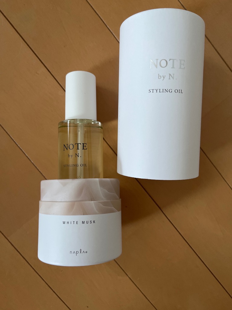 爆買 ナプラ ノート バイ エヌドット スタイリングオイル ホワイト