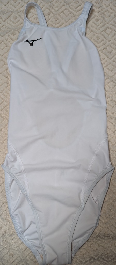 MIZUNO（ミズノ） レディース 練習用競泳水着 N2JQ025001 ホワイト