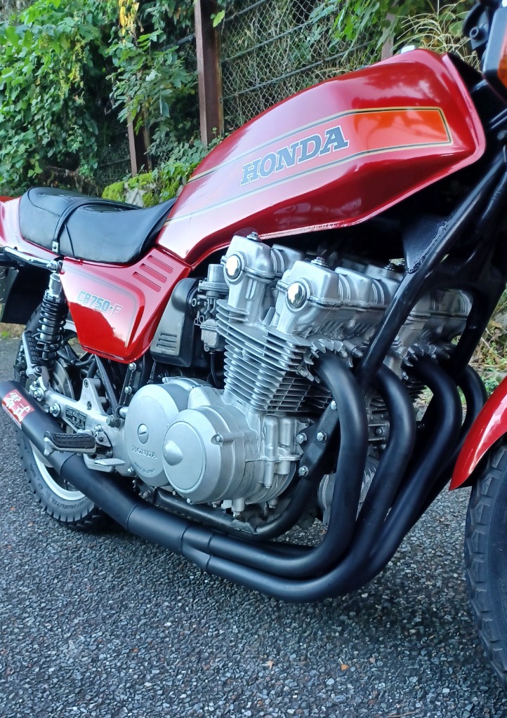 CB750F RC04 マフラー レビューを書いてエンブレムプレゼント ショート