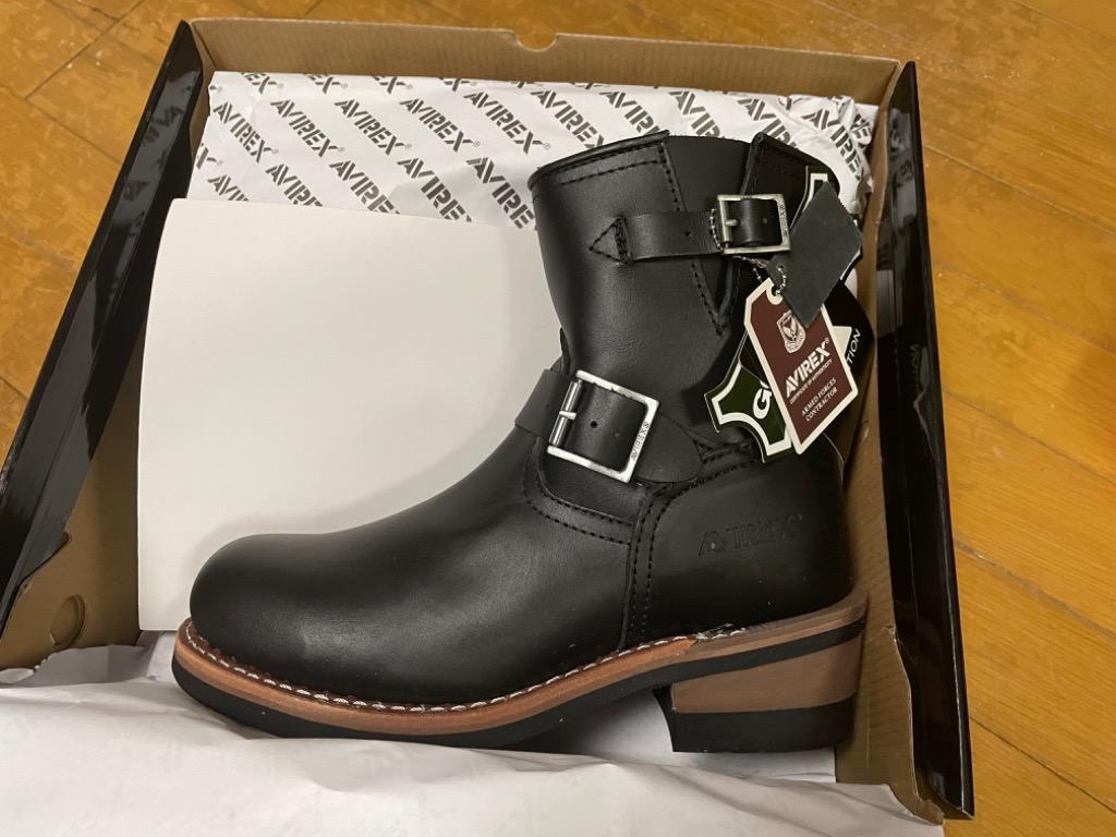 AVIREX（アヴィレックス） ブーツ HORNET 本革エンジニアブーツ AV2225