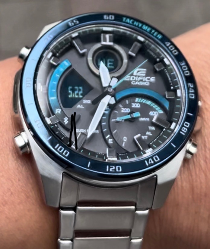 EDIFICE（CASIO） CASIO EDIFICE カシオ エディフィス ソーラー腕時計