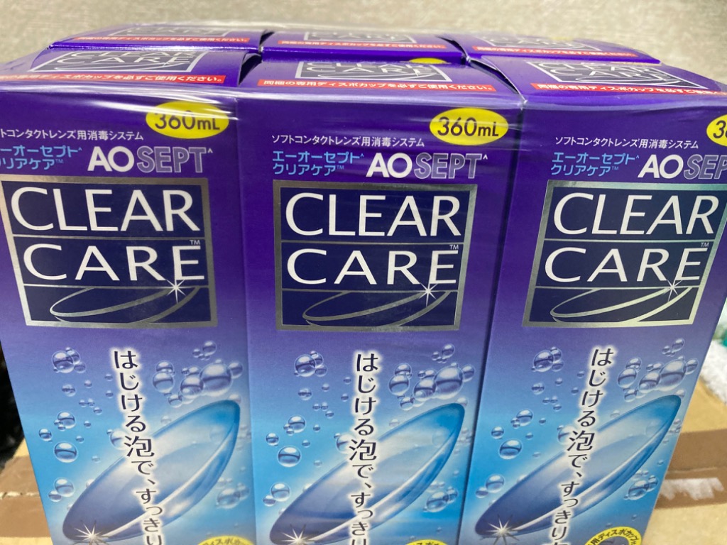 Alcon（アルコン） ＼大容量リニューアル／クリアケア 480ml×12本