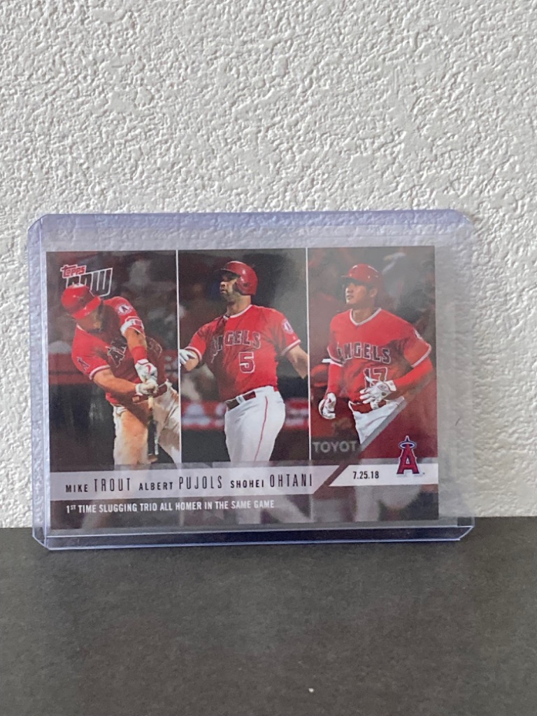 マイク・トラウト&アルバート・プホルス／”40本塁打” ボブルヘッド人形