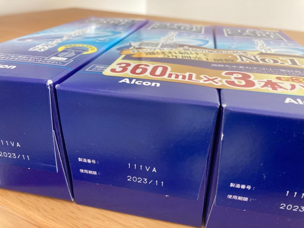 Alcon（アルコン） ＼大容量リニューアル／クリアケア 480ml×3本