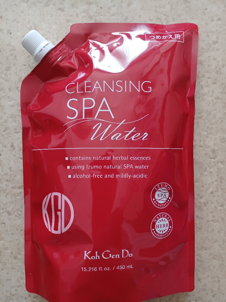 江原道 Koh Gen Do クレンジングウォーター 450mL 詰替 数量限定