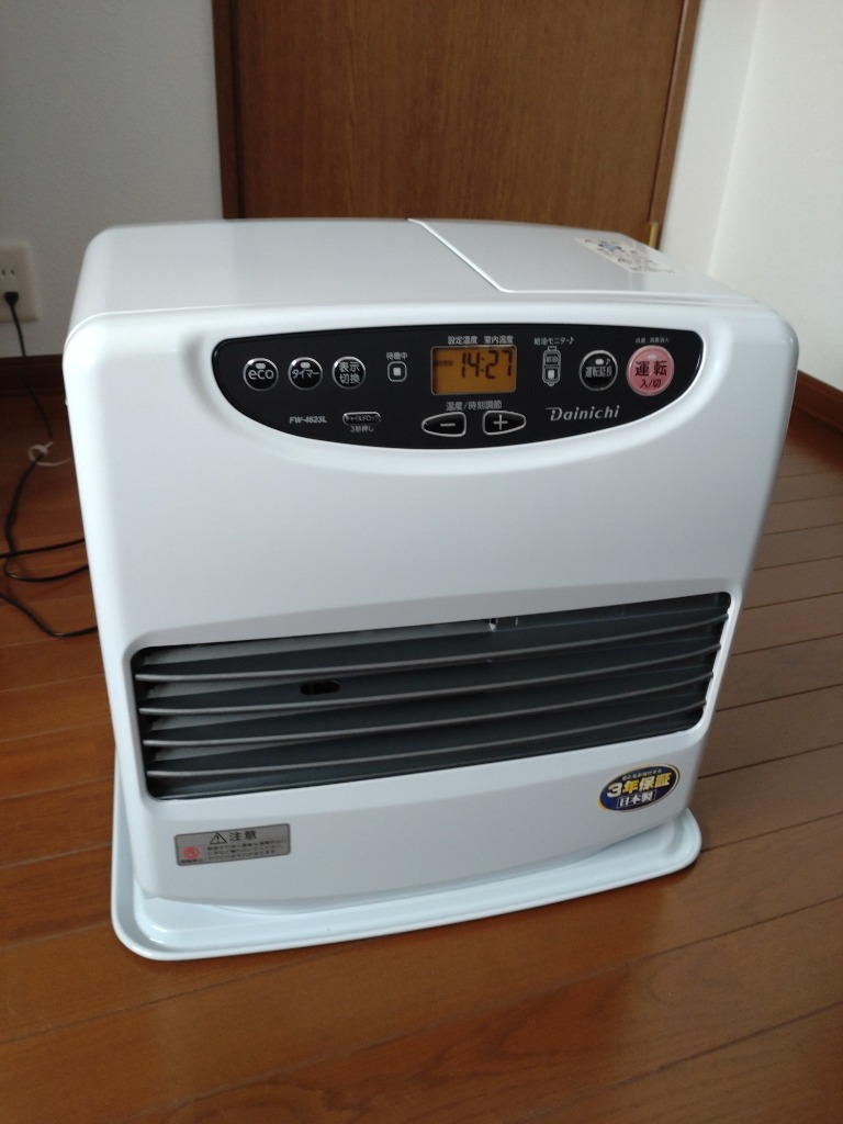 ダイニチ（Dainichi） 石油ファンヒーター 木造12畳 コンクリート16畳