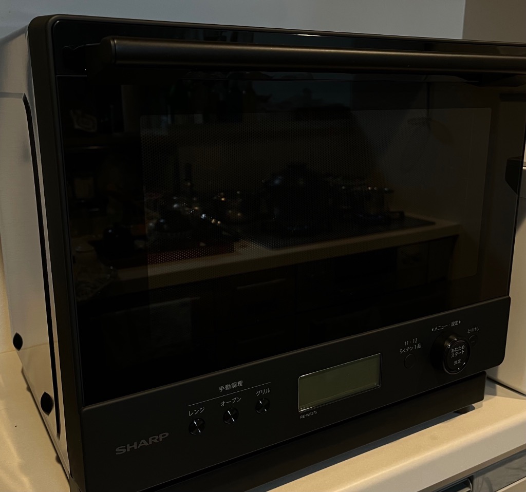 不*王様 2025年製 SHARP RE-WF275ブラック オーブンレンジ過熱 不*王様
