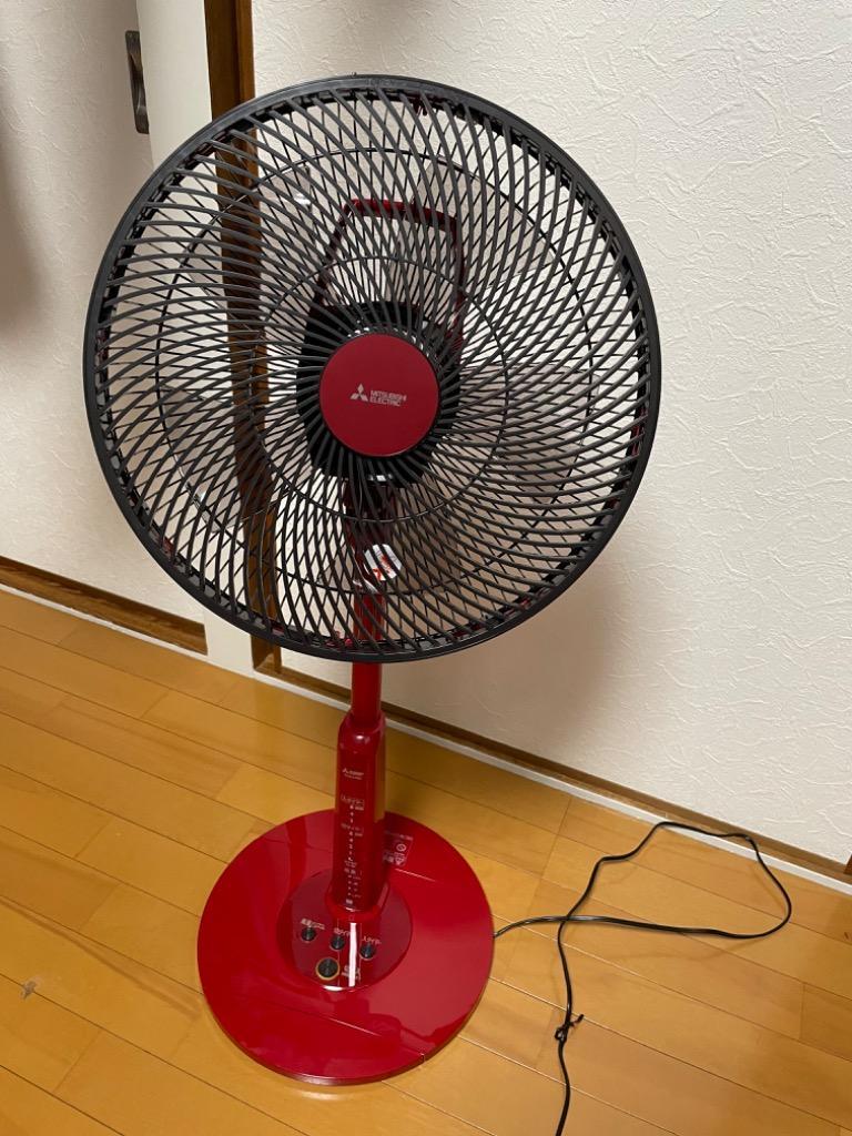 新品未開封三菱リビング扇風機R30J-RB-R 【公式通販】