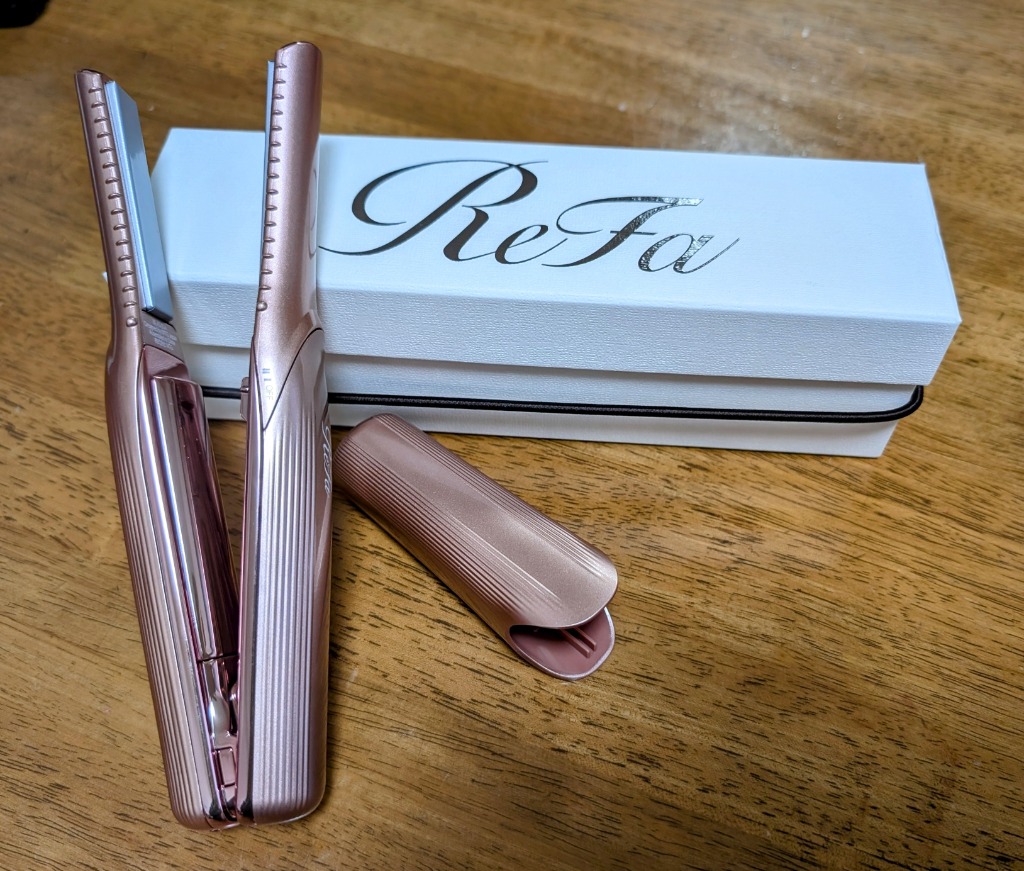 ReFa リファ フィンガーアイロン ST RE-AS05A（ピンク） ヘアアイロン