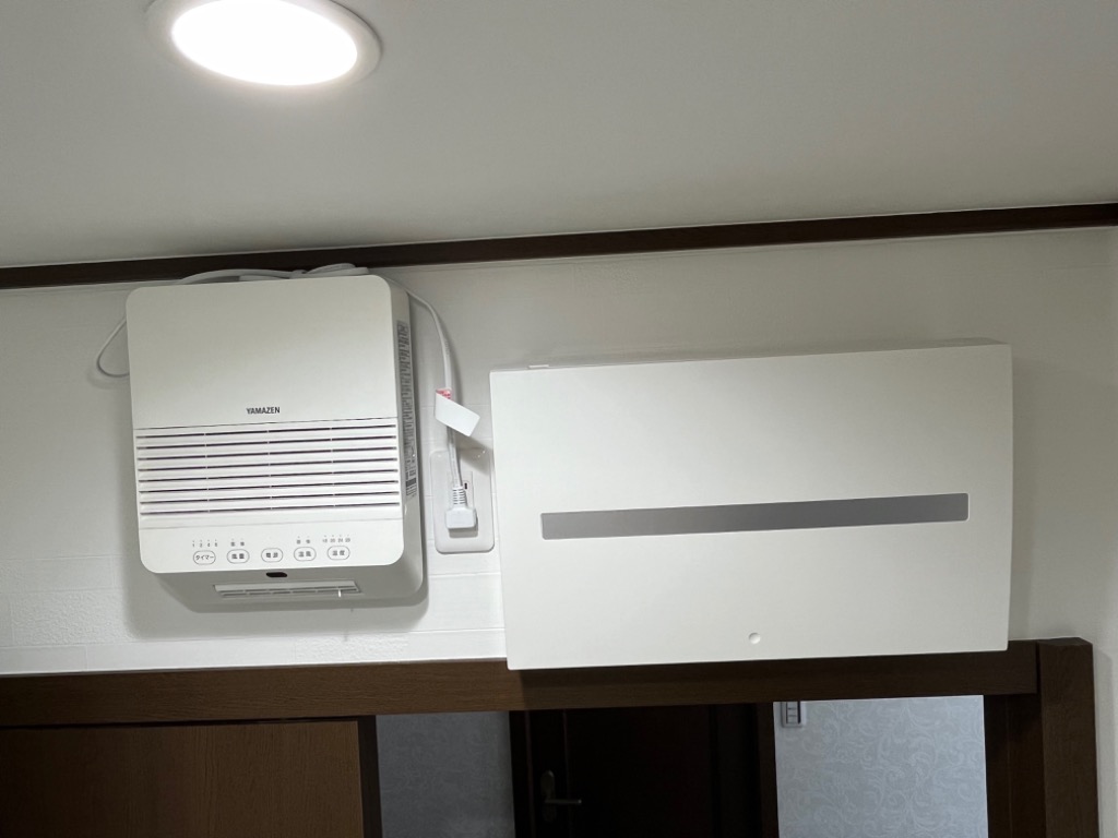 ヒーター 壁掛け 大風量セラミックヒーター 脱衣所ヒーター 温度