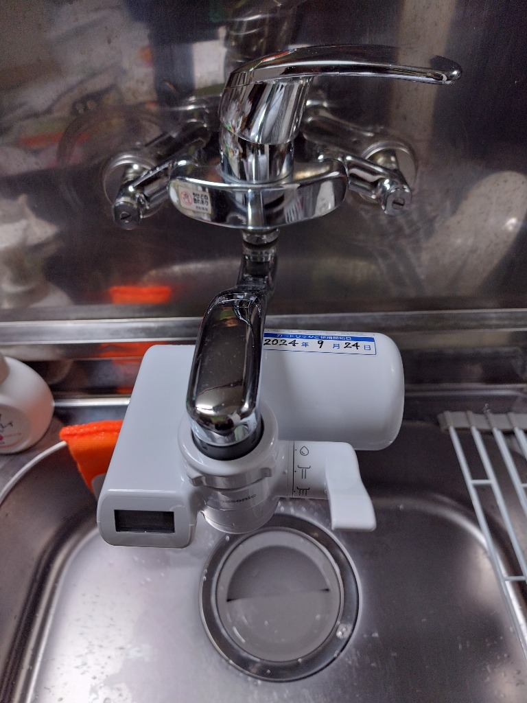 Panasonic パナソニック 浄水器 TK-CJ24-W 蛇口用浄水器 - 最安値