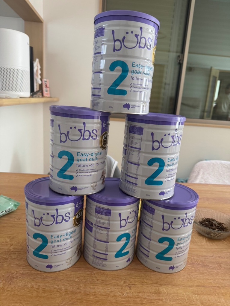 Bubs（バブズ）A2 ヤギミルク・ゴート粉ミルク ステップ2（6〜12カ月