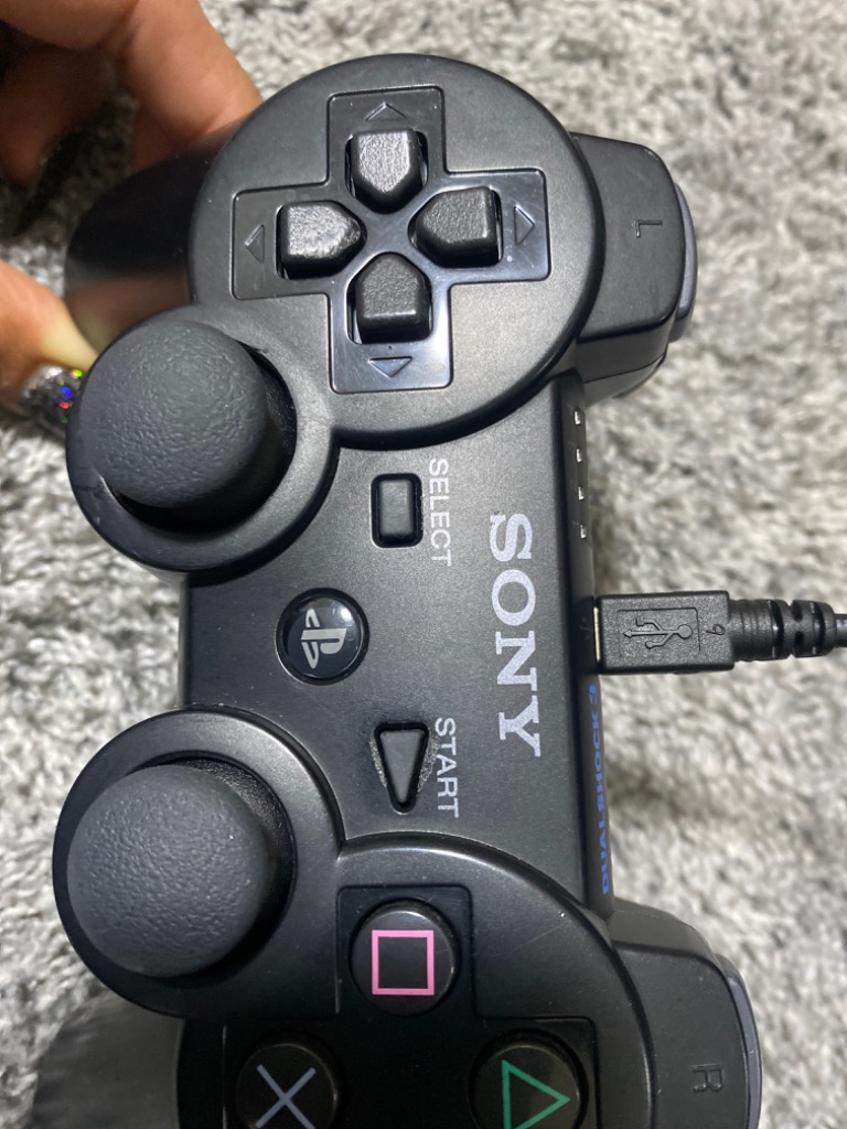 SONY（ソニー） PS3 コントローラー 純正 ブラック 2個セット USB(純正