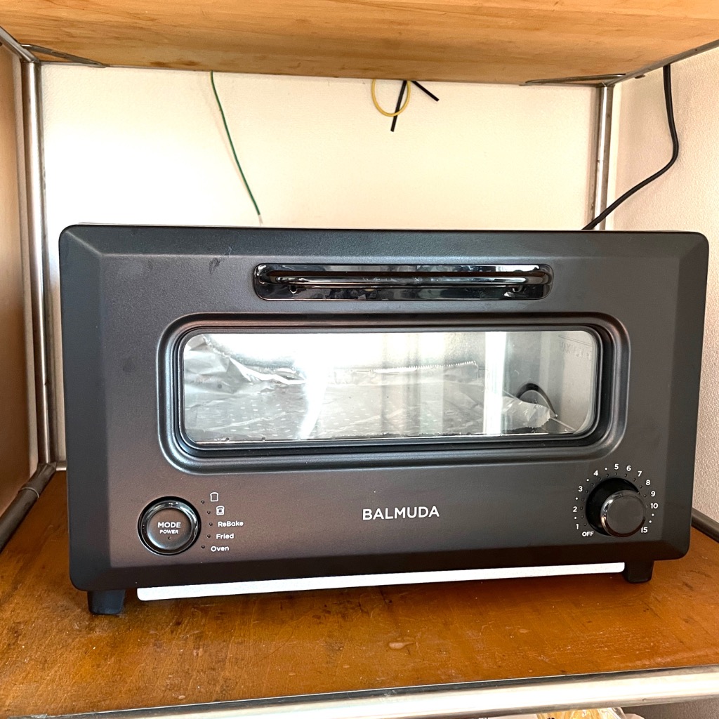 BALMUDA The Toaster オーブントースター ReBaker ブラック KTT01JPBK