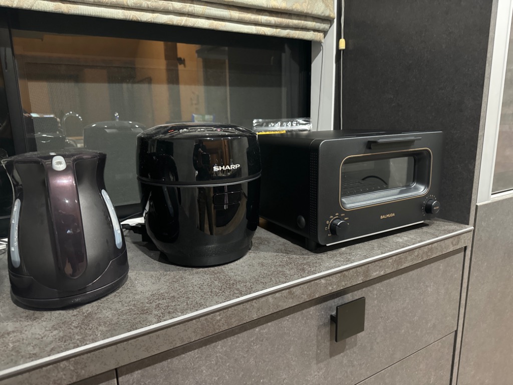 BALMUDA The Toaster オーブントースター ブラック K11ABK K11A-BK