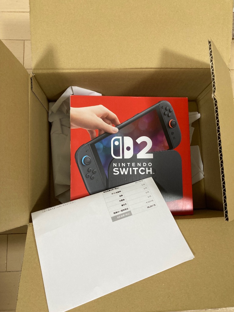 Nintendo Switch 新品未使用 2 日本語・国内専用 BEE-S-KB6CA 任天堂