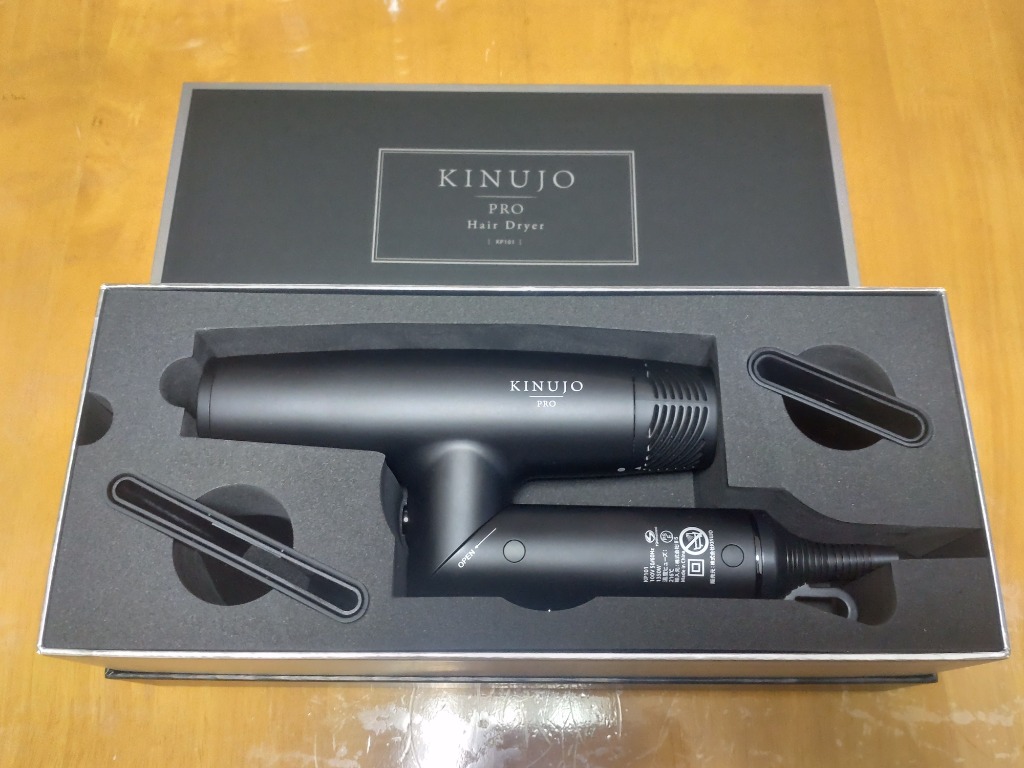 KINUJO プロ ヘアドライヤー Pro Hair Dryer キヌージョ 絹女 KP101