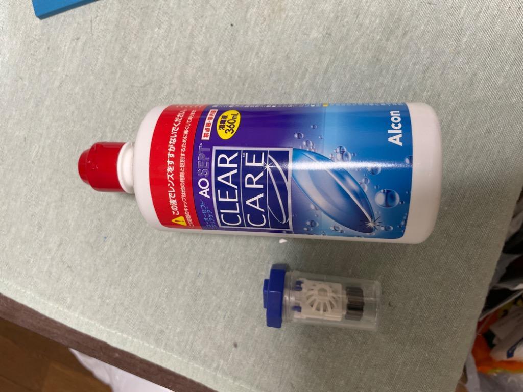 Alcon（アルコン） コンタクト洗浄液 クリアケア 360ml×3本 ソフト