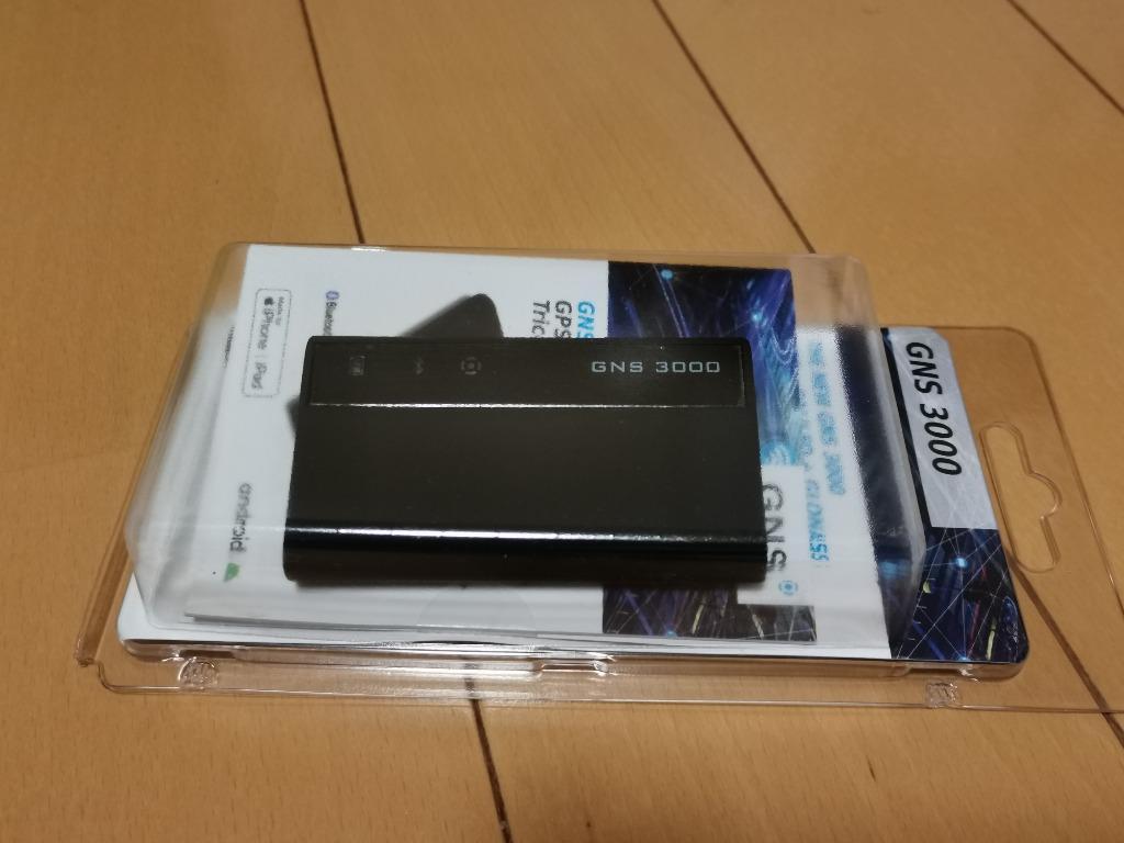 GNS 3000 GPSレシーバー ロガー GNS2000 Plus後継機 技適認証 MFI認証
