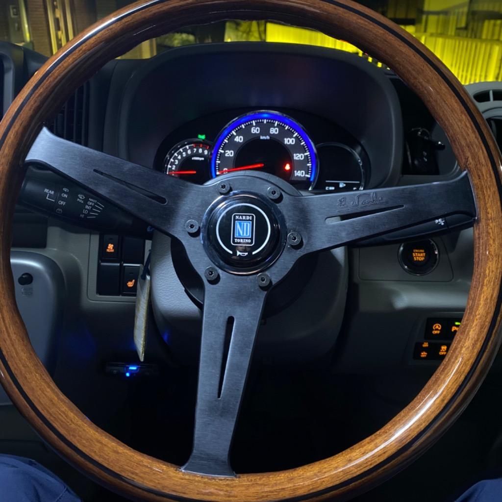NARDI ナルディ ステアリング CLASSIC WOOD（ウッド） ウッド/ブラック